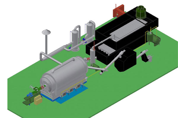 half-continuous-tyre-pyrolysis-machine
